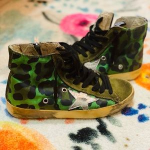 Golden goose Francy leopard cheetah 36